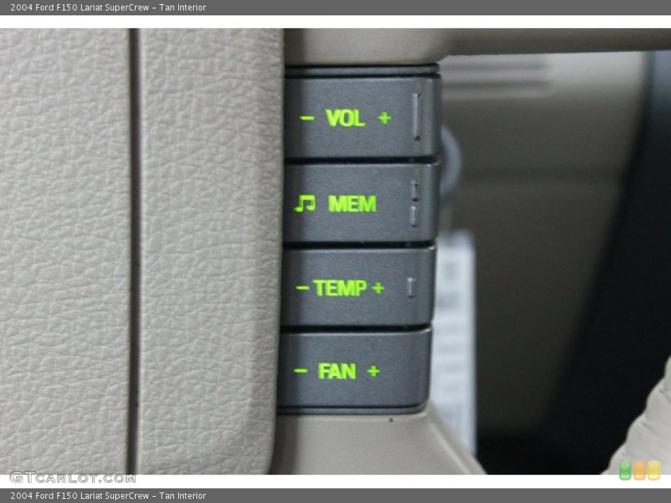 Tan Interior Controls for the 2004 Ford F150 Lariat SuperCrew #72321349