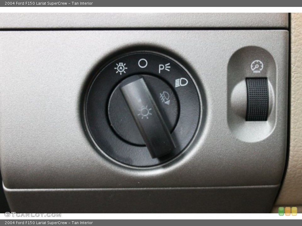 Tan Interior Controls for the 2004 Ford F150 Lariat SuperCrew #72321367