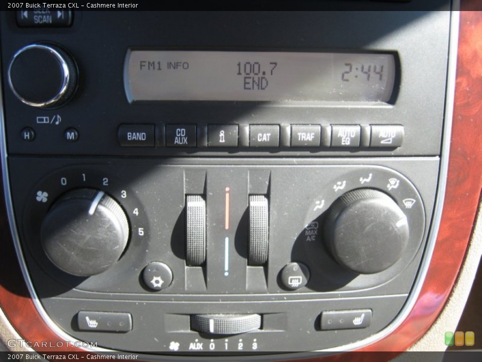 Cashmere Interior Controls for the 2007 Buick Terraza CXL #72321674