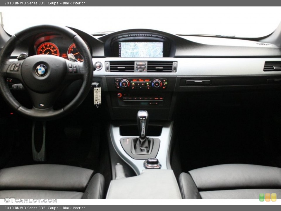 Black Interior Dashboard for the 2010 BMW 3 Series 335i Coupe #72321700