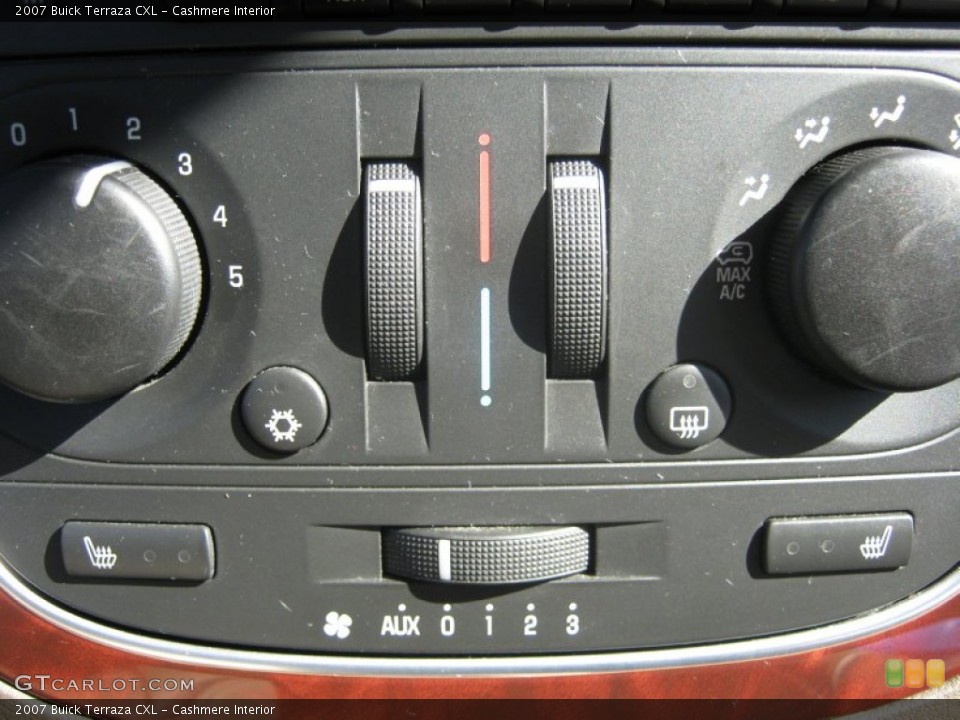 Cashmere Interior Controls for the 2007 Buick Terraza CXL #72321850