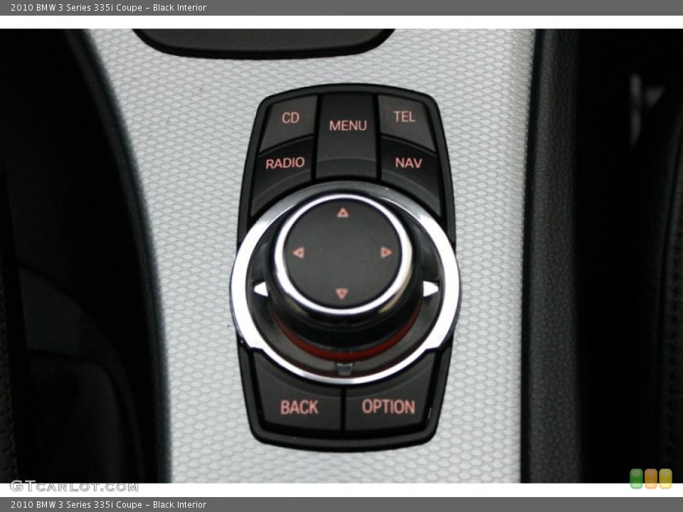 Black Interior Controls for the 2010 BMW 3 Series 335i Coupe #72321949