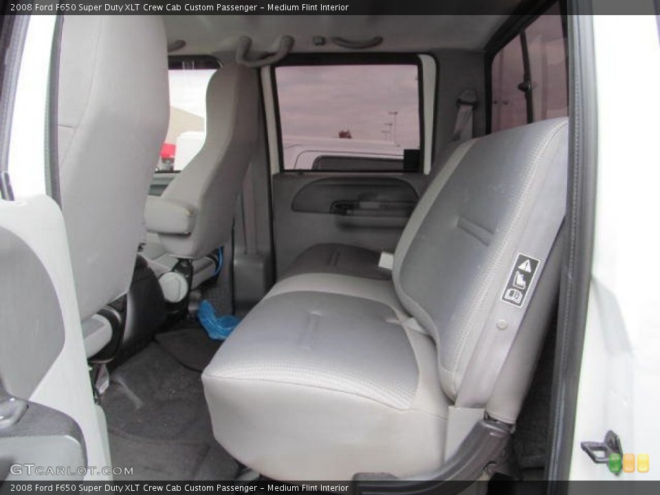 Medium Flint Interior Rear Seat for the 2008 Ford F650 Super Duty XLT Crew Cab Custom Passenger #72322198