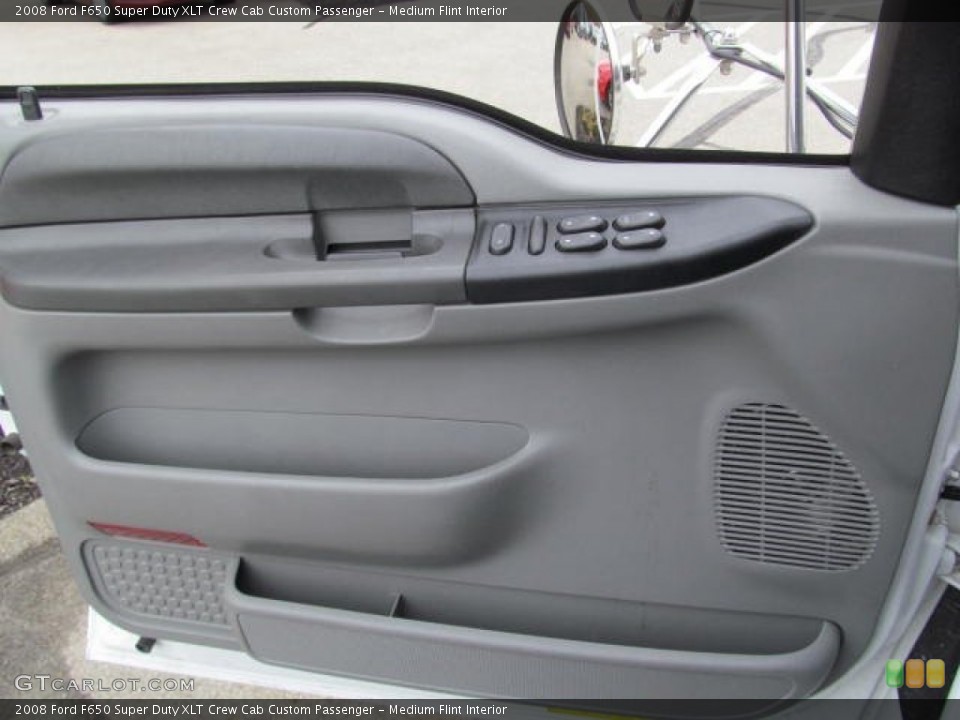 Medium Flint Interior Door Panel for the 2008 Ford F650 Super Duty XLT Crew Cab Custom Passenger #72322216