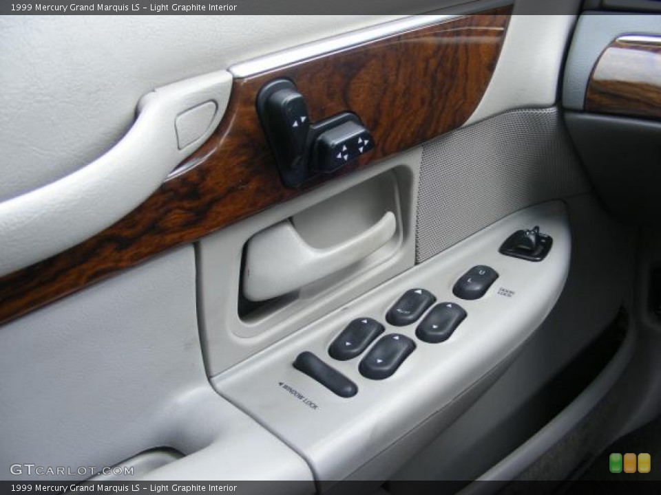 Light Graphite Interior Controls for the 1999 Mercury Grand Marquis LS #72322879