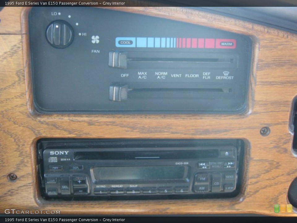Grey Interior Controls for the 1995 Ford E Series Van E150 Passenger Conversion #72323393
