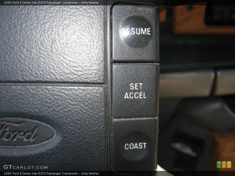 Grey Interior Controls for the 1995 Ford E Series Van E150 Passenger Conversion #72323411
