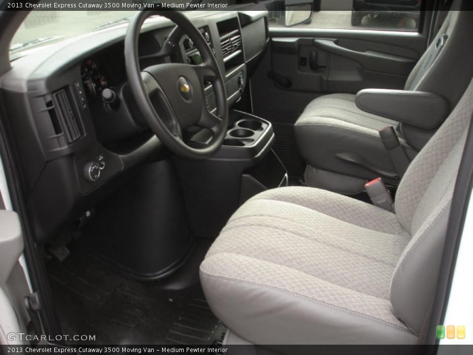 Medium Pewter Interior Photo for the 2013 Chevrolet Express Cutaway 3500 Moving Van #72323603