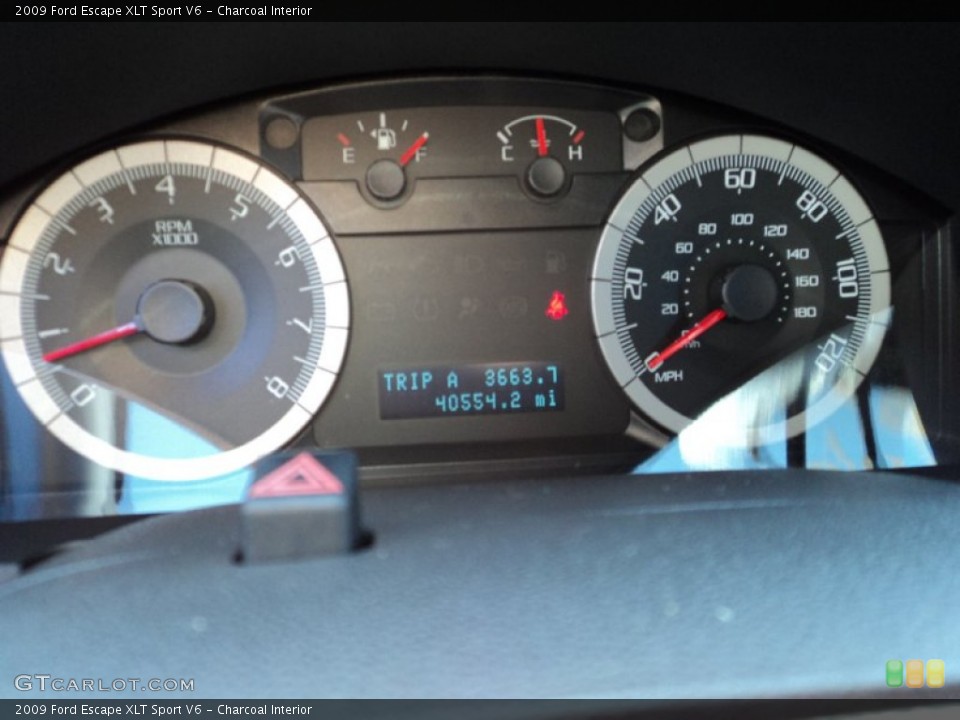 Charcoal Interior Gauges for the 2009 Ford Escape XLT Sport V6 #72323955