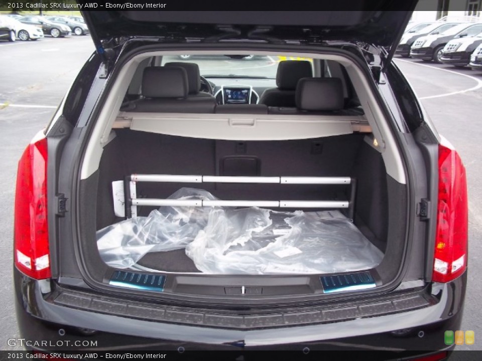 Ebony/Ebony Interior Trunk for the 2013 Cadillac SRX Luxury AWD #72328457