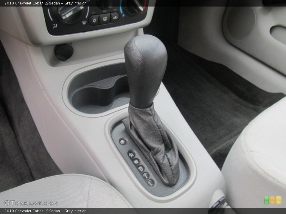 Gray Interior Transmission for the 2010 Chevrolet Cobalt LS Sedan #72329412