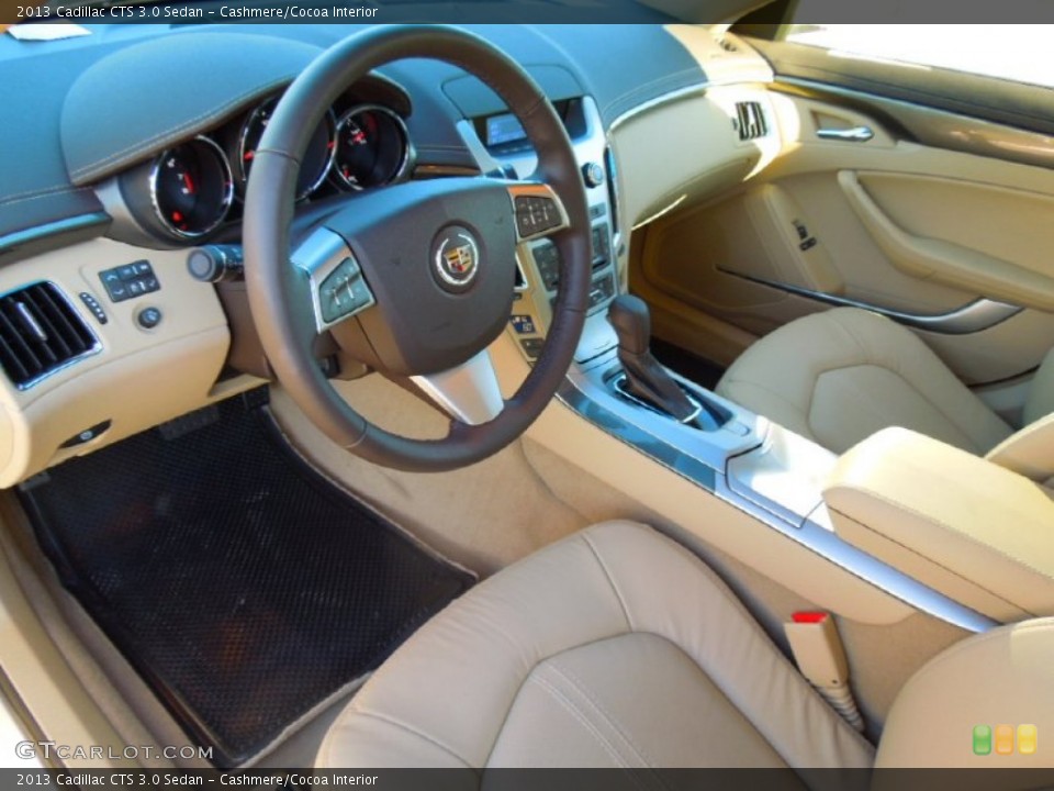 Cashmere/Cocoa Interior Prime Interior for the 2013 Cadillac CTS 3.0 Sedan #72330486