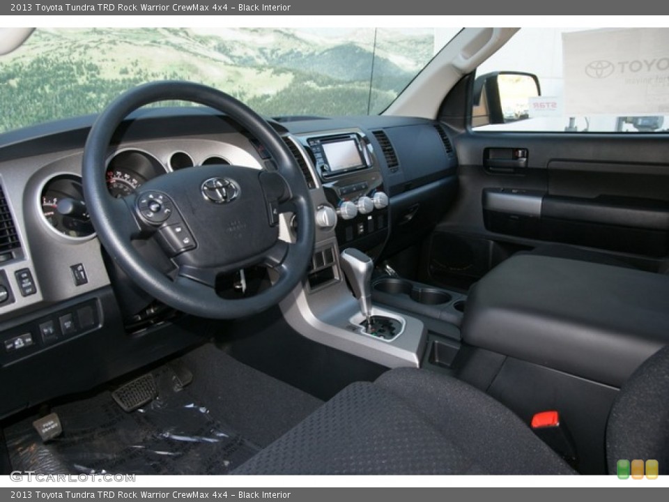 Black Interior Prime Interior for the 2013 Toyota Tundra TRD Rock Warrior CrewMax 4x4 #72332081