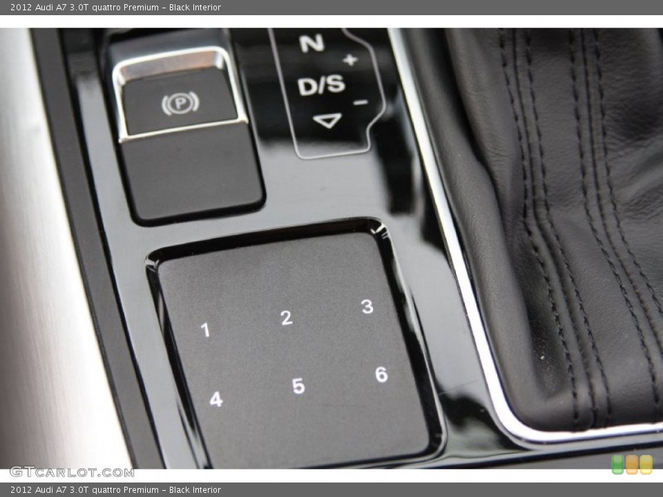 Black Interior Transmission for the 2012 Audi A7 3.0T quattro Premium #72332816