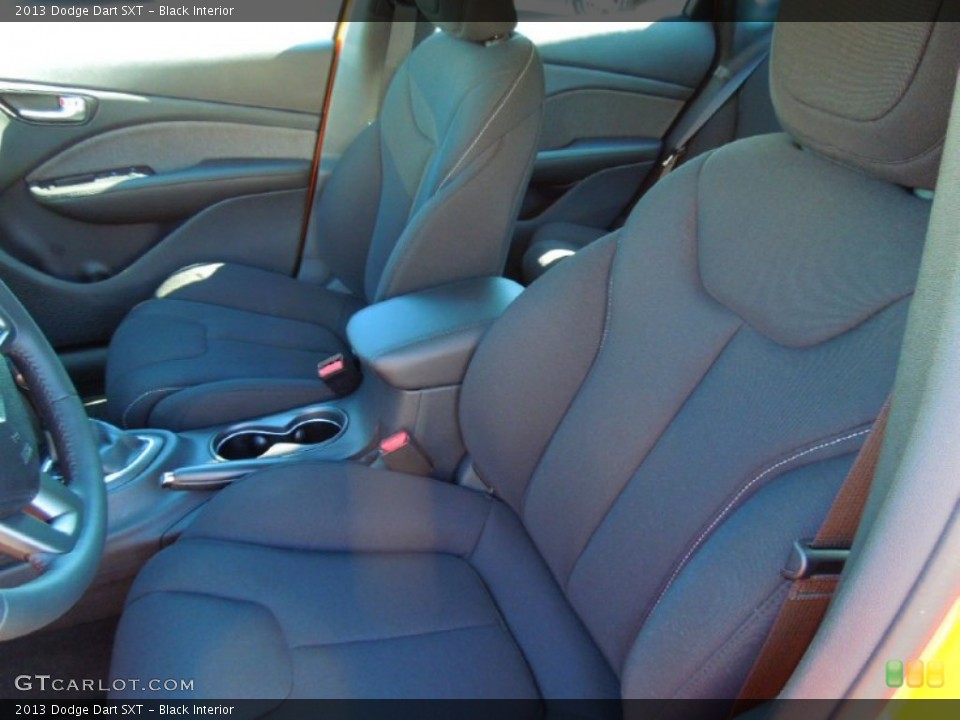 Black Interior Front Seat for the 2013 Dodge Dart SXT #72334727