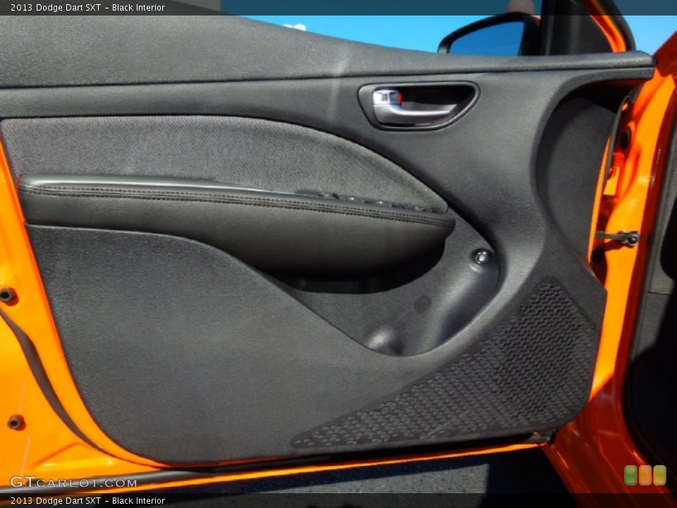 Black Interior Door Panel for the 2013 Dodge Dart SXT #72334745
