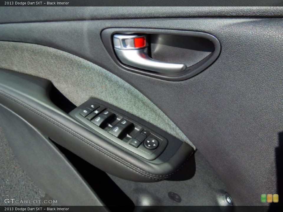 Black Interior Controls for the 2013 Dodge Dart SXT #72334757