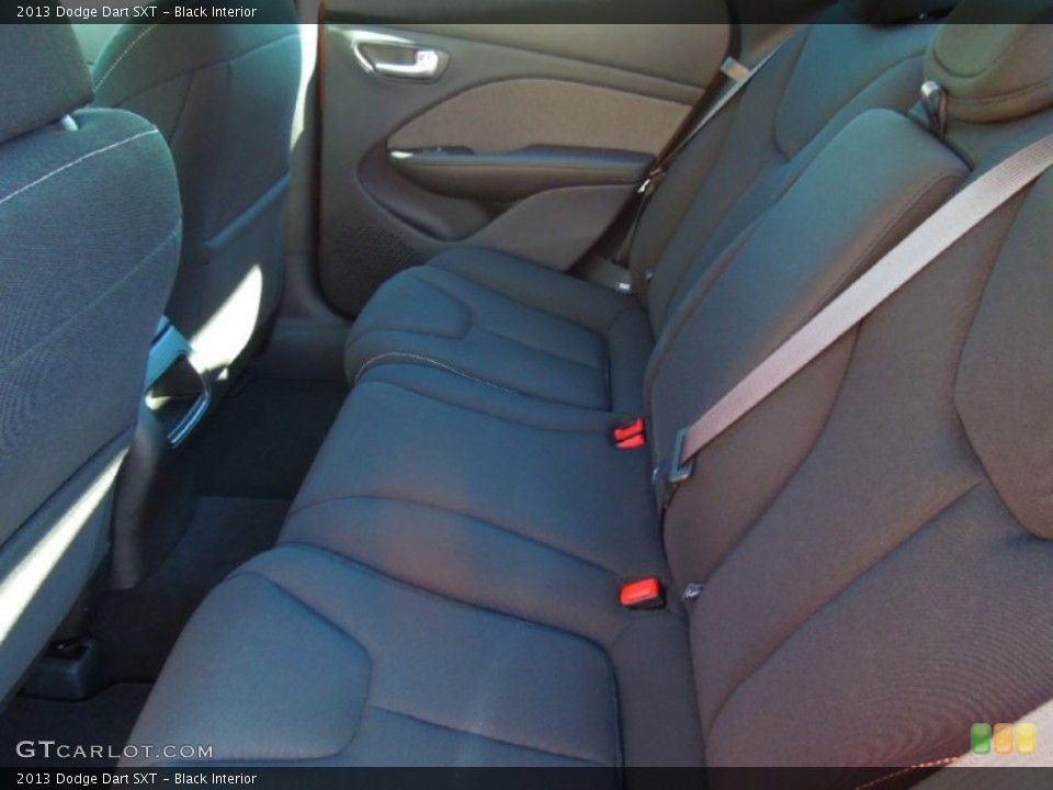 Black Interior Rear Seat for the 2013 Dodge Dart SXT #72334843
