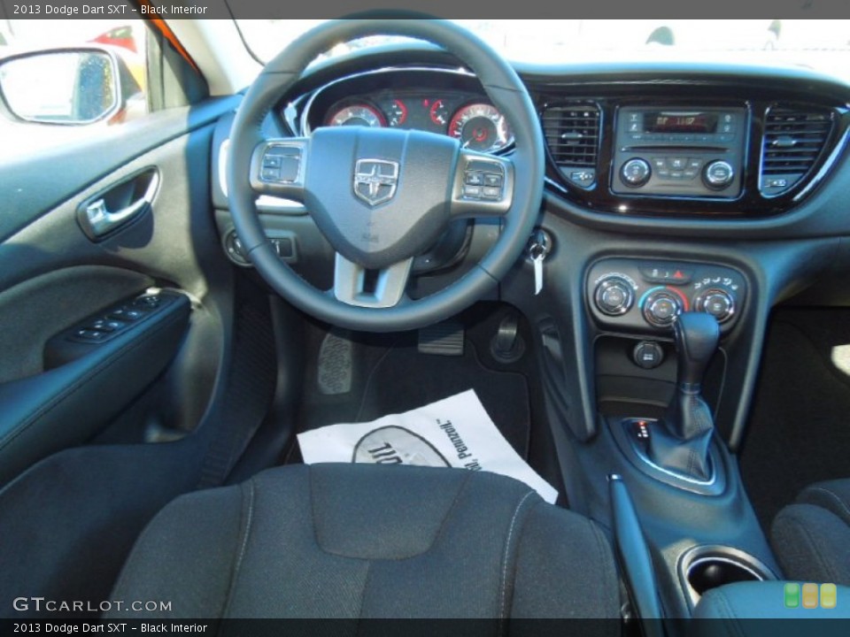 Black Interior Dashboard for the 2013 Dodge Dart SXT #72334856