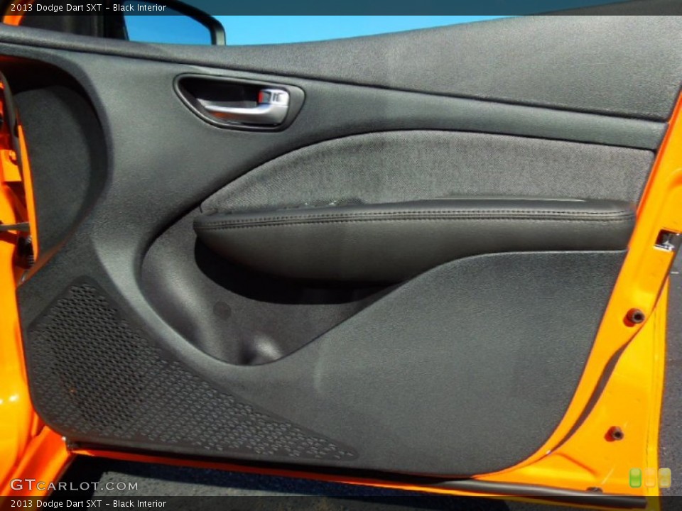 Black Interior Door Panel for the 2013 Dodge Dart SXT #72334940