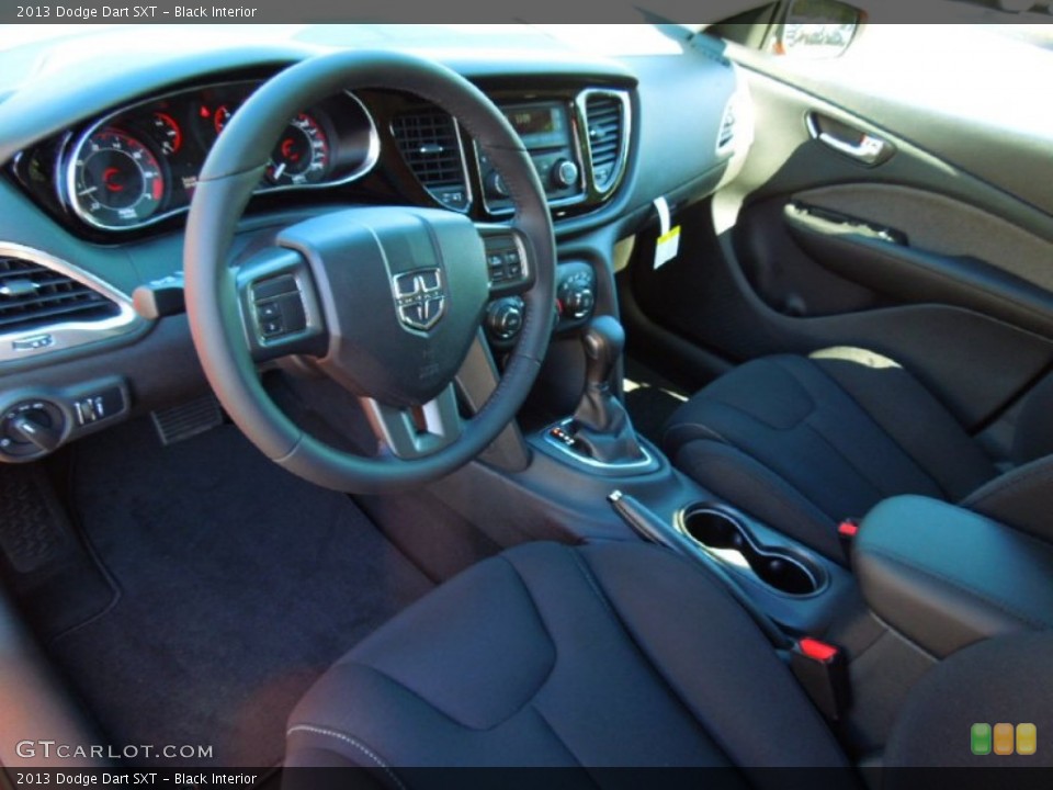 Black Interior Prime Interior for the 2013 Dodge Dart SXT #72334985