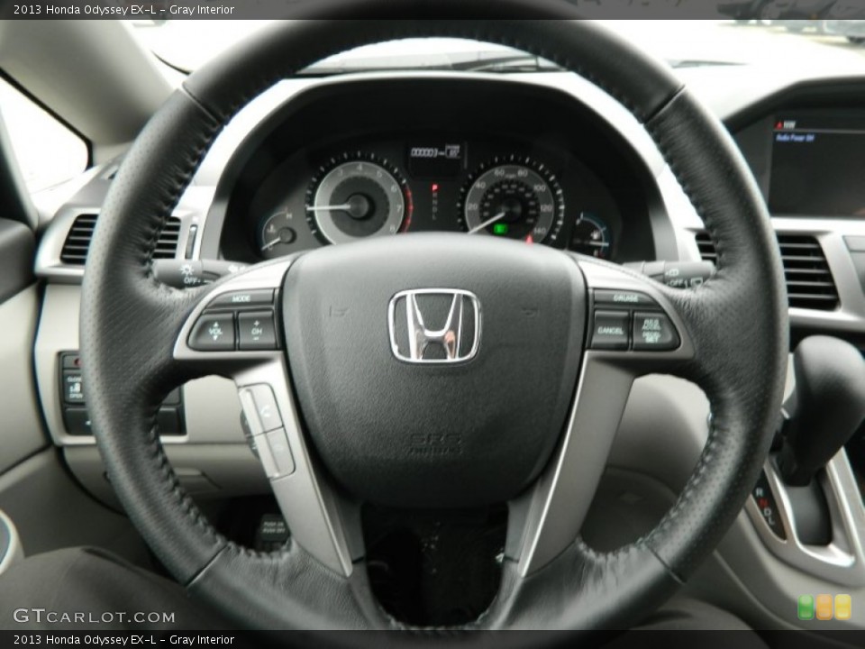 Gray Interior Steering Wheel for the 2013 Honda Odyssey EX-L #72335462