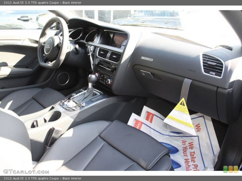 Black Interior Dashboard for the 2013 Audi S5 3.0 TFSI quattro Coupe #72336253