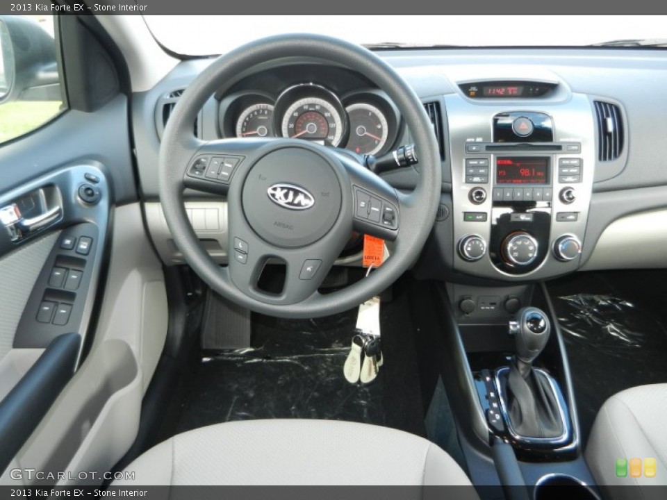 Stone Interior Dashboard for the 2013 Kia Forte EX #72336466