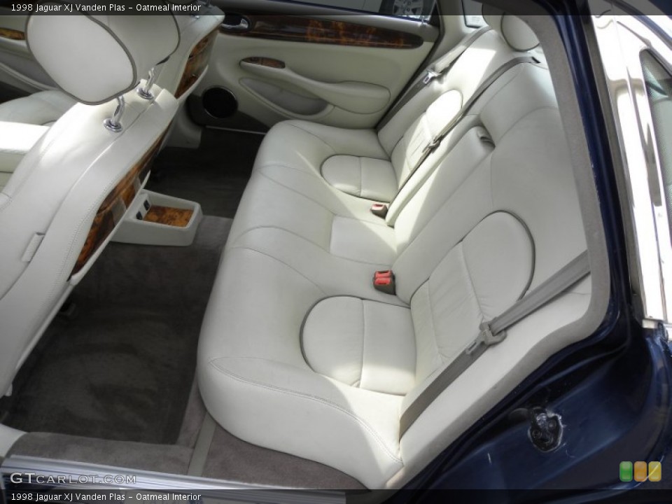 Oatmeal Interior Rear Seat for the 1998 Jaguar XJ Vanden Plas #72339239