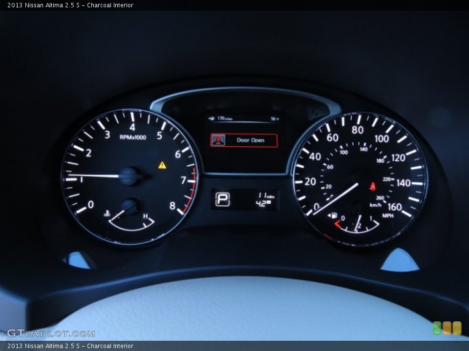 Charcoal Interior Gauges for the 2013 Nissan Altima 2.5 S #72340898