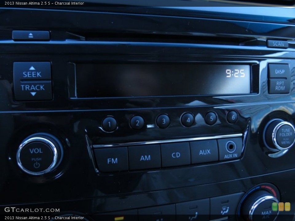 Charcoal Interior Audio System for the 2013 Nissan Altima 2.5 S #72340913