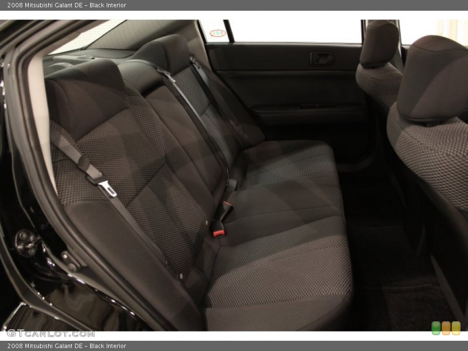 Black Interior Rear Seat for the 2008 Mitsubishi Galant DE #72343980