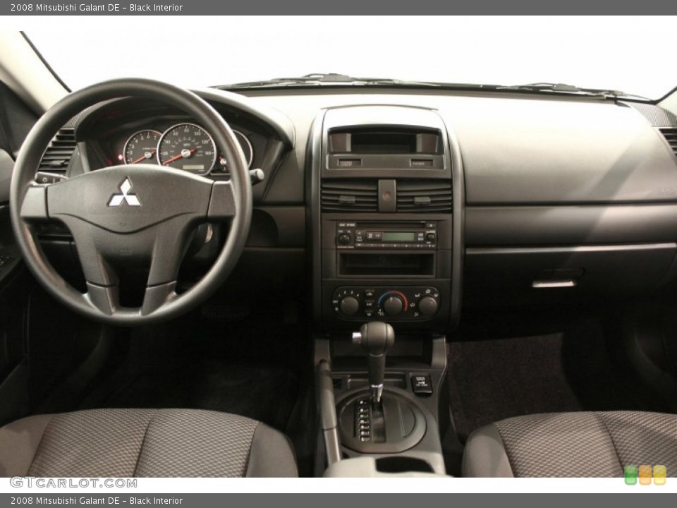 Black Interior Dashboard for the 2008 Mitsubishi Galant DE #72343995