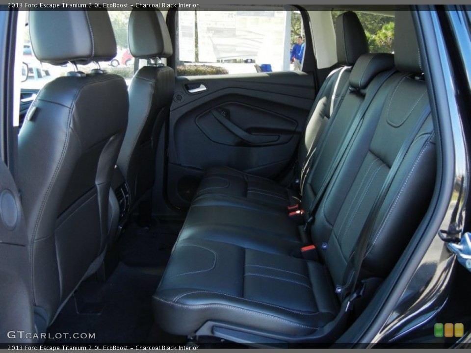 Charcoal Black Interior Rear Seat for the 2013 Ford Escape Titanium 2.0L EcoBoost #72349215