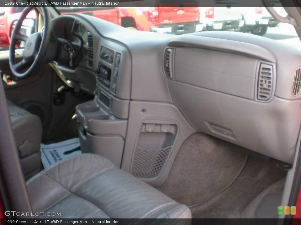 Neutral Interior Dashboard for the 1999 Chevrolet Astro LT AWD Passenger Van #72349317