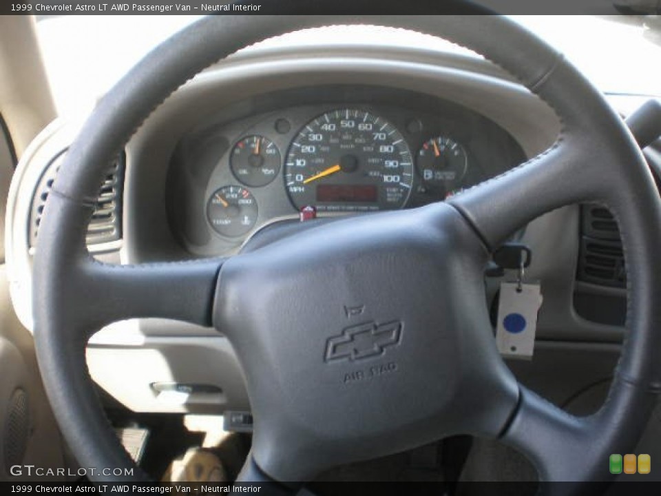 Neutral Interior Steering Wheel for the 1999 Chevrolet Astro LT AWD Passenger Van #72349416