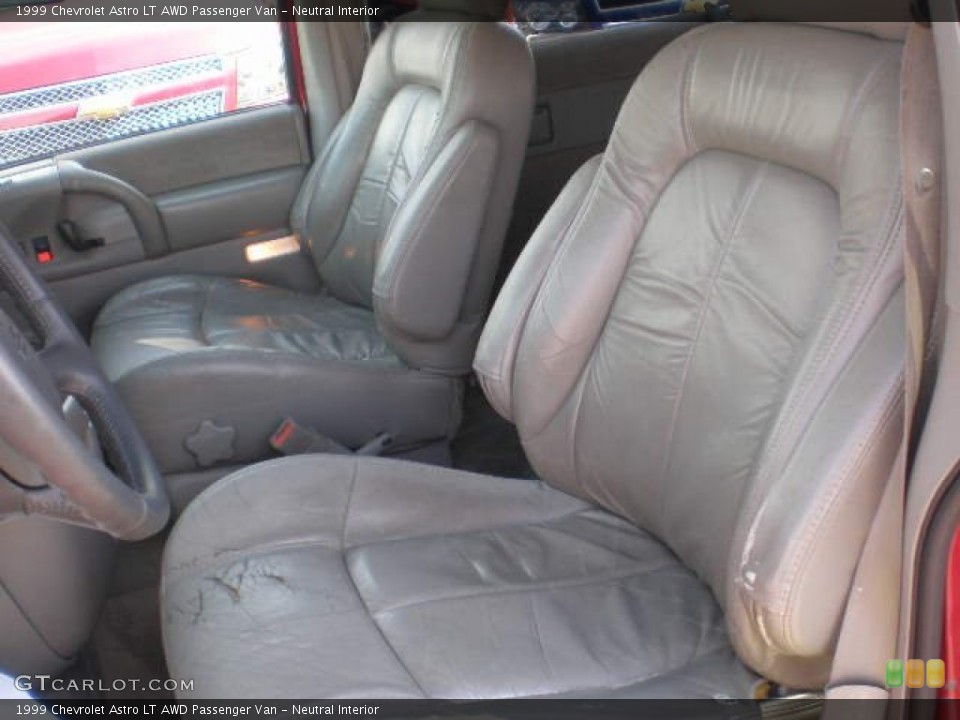 Neutral Interior Front Seat for the 1999 Chevrolet Astro LT AWD Passenger Van #72349494