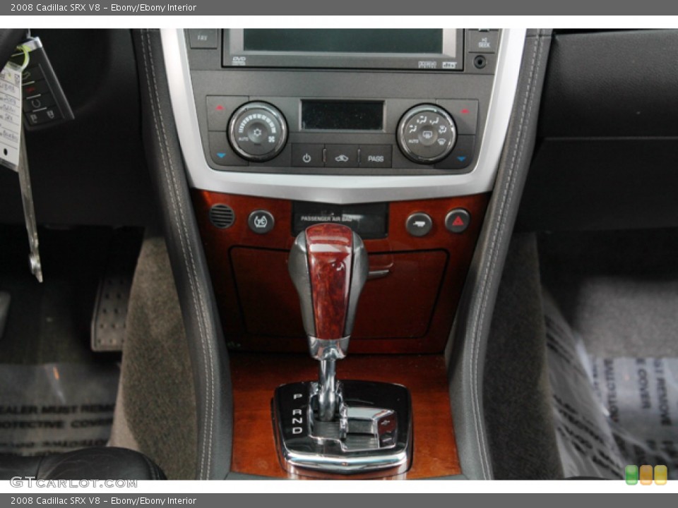 Ebony/Ebony Interior Transmission for the 2008 Cadillac SRX V8 #72349941