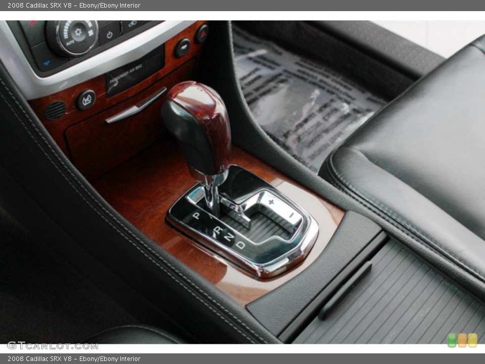 Ebony/Ebony Interior Transmission for the 2008 Cadillac SRX V8 #72349971