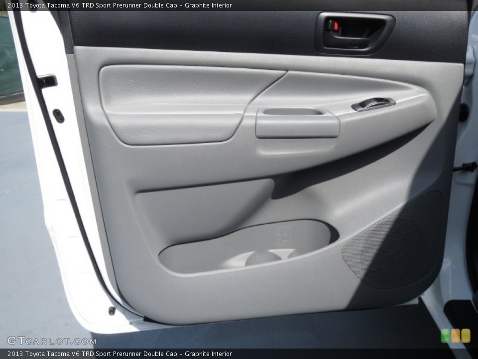 Graphite Interior Door Panel for the 2013 Toyota Tacoma V6 TRD Sport Prerunner Double Cab #72351061
