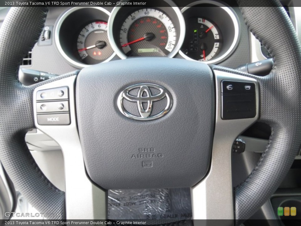 Graphite Interior Steering Wheel for the 2013 Toyota Tacoma V6 TRD Sport Prerunner Double Cab #72351279