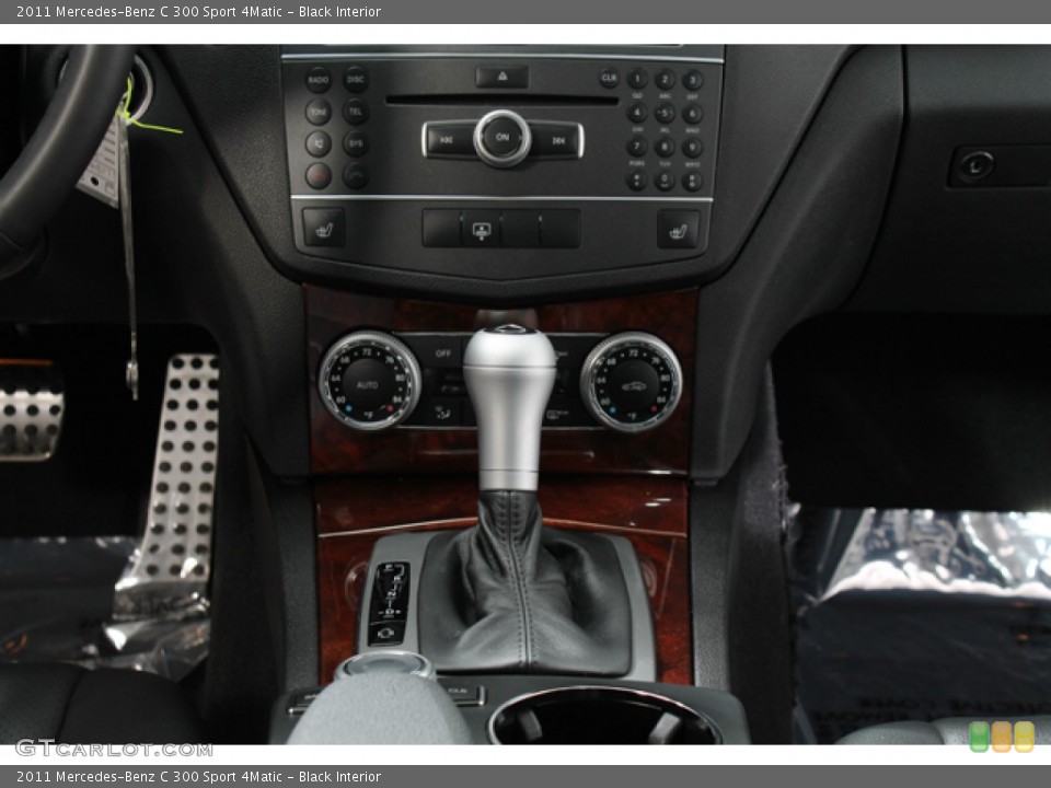 Black Interior Transmission for the 2011 Mercedes-Benz C 300 Sport 4Matic #72351648