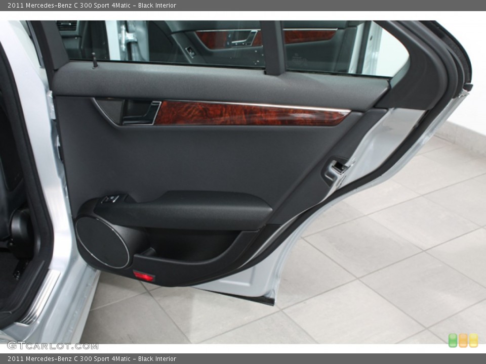 Black Interior Door Panel for the 2011 Mercedes-Benz C 300 Sport 4Matic #72351735