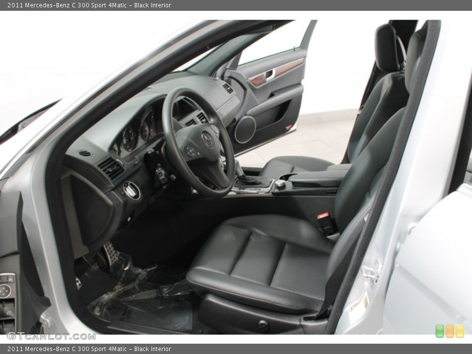 Black Interior Photo for the 2011 Mercedes-Benz C 300 Sport 4Matic #72351844