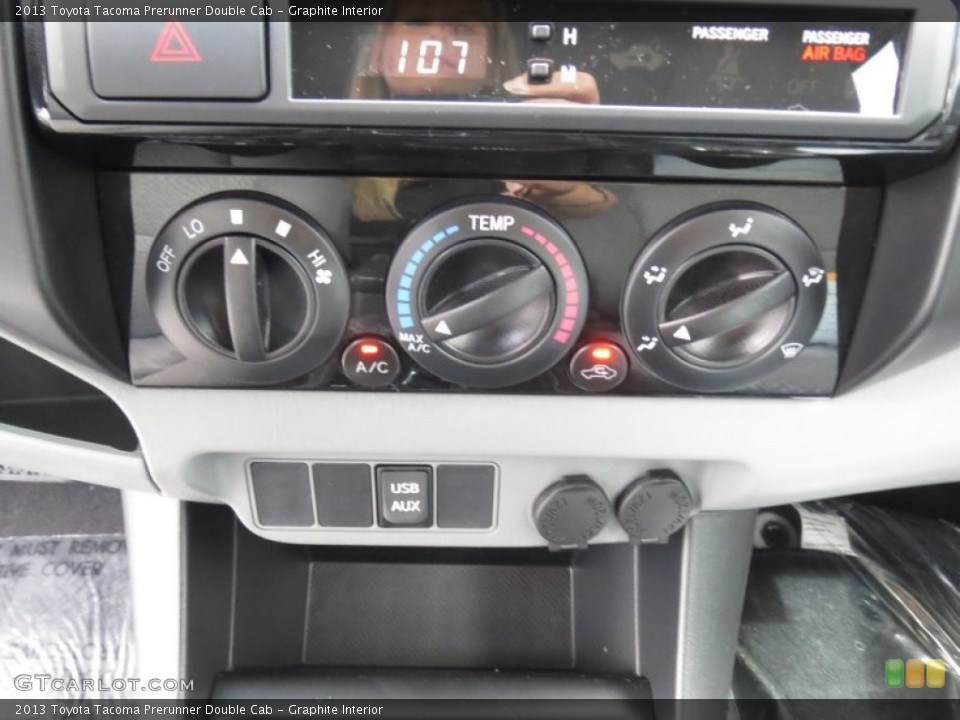 Graphite Interior Controls for the 2013 Toyota Tacoma Prerunner Double Cab #72351919