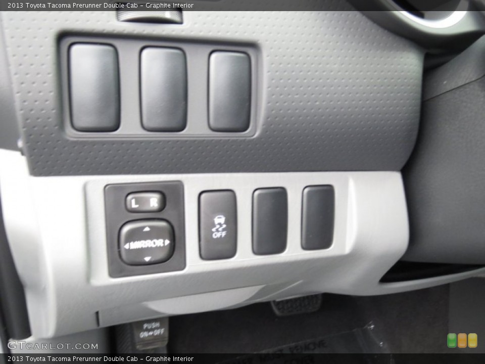 Graphite Interior Controls for the 2013 Toyota Tacoma Prerunner Double Cab #72351993