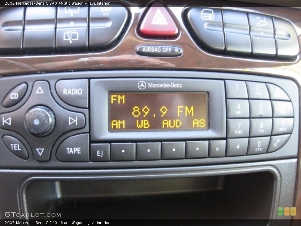 Java Interior Audio System for the 2003 Mercedes-Benz C 240 4Matic Wagon #72353673