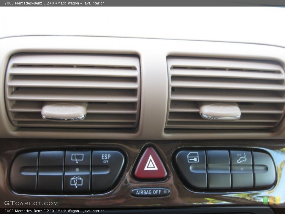 Java Interior Controls for the 2003 Mercedes-Benz C 240 4Matic Wagon #72353697