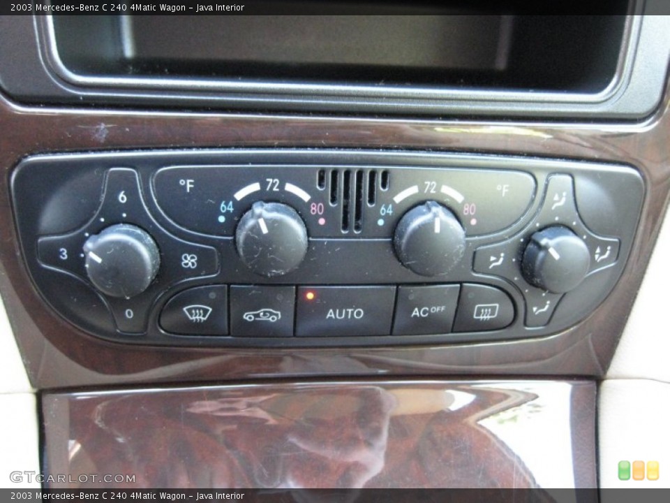 Java Interior Controls for the 2003 Mercedes-Benz C 240 4Matic Wagon #72353718