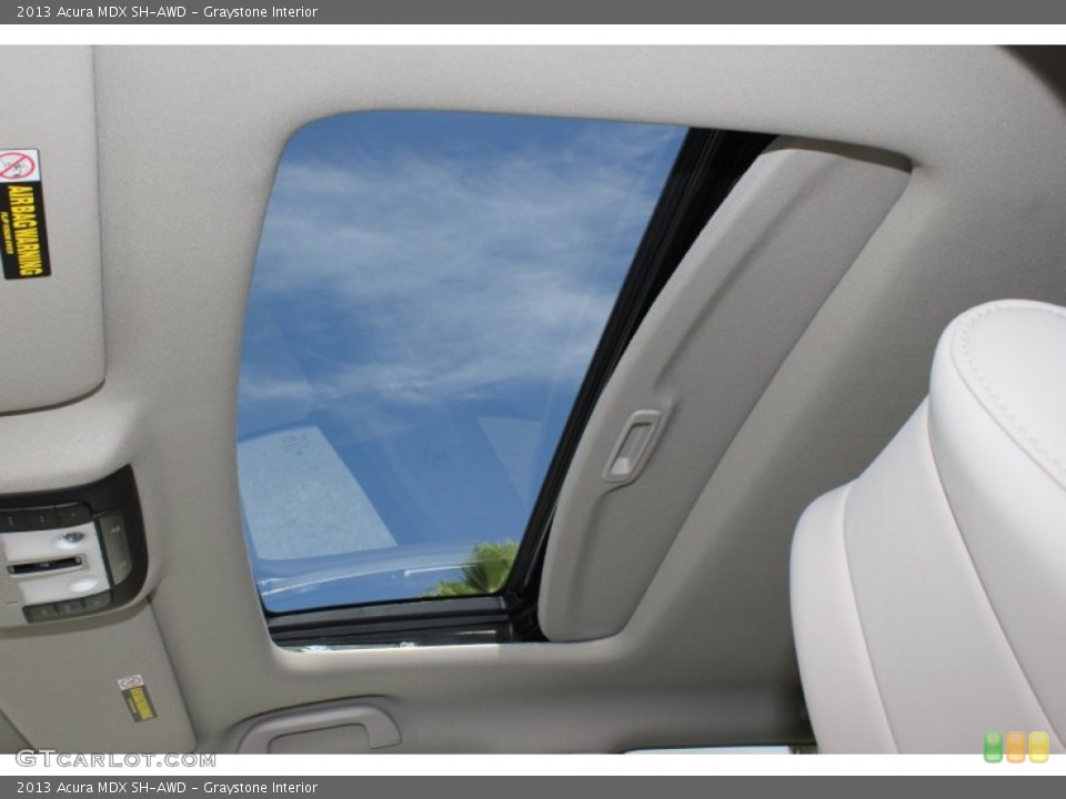 Graystone Interior Sunroof for the 2013 Acura MDX SH-AWD #72355179